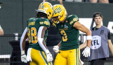 Blanchard hits 40-yard walk-off field goal to lift Elks past Blue Bombers