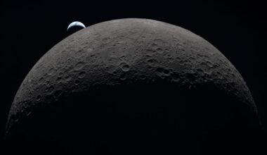 Image taken by the Artemis II crew during its historic mission around the Moon in April 2026. (Credit: NASA)