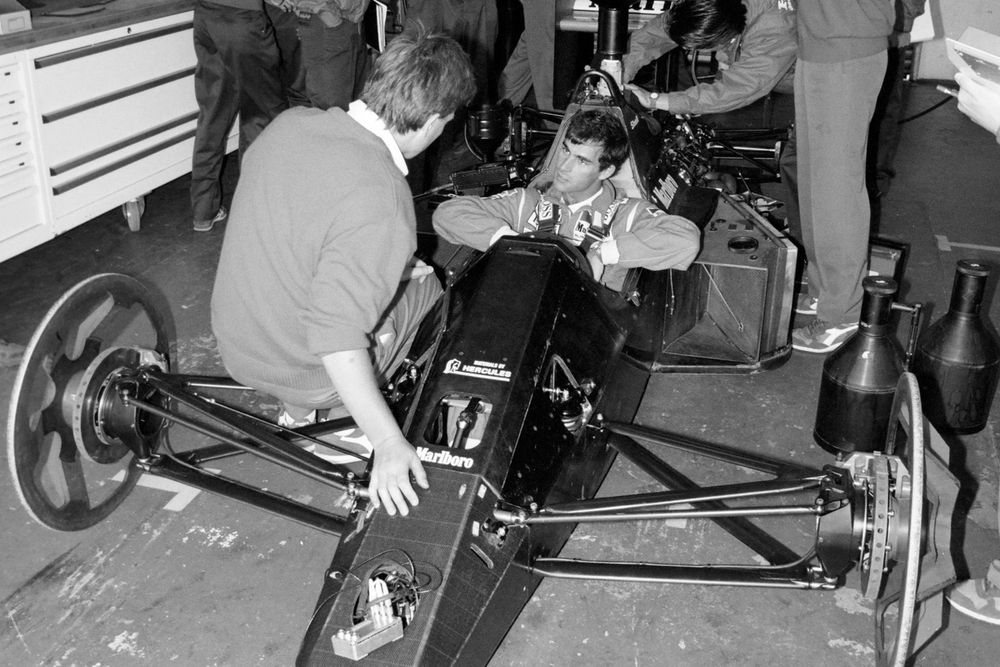 Pirro believes the experience gained at McLaren made him a better driver – and was 
the reason he raced in F1