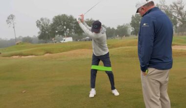 Practicing with this training aid can cure your early extension