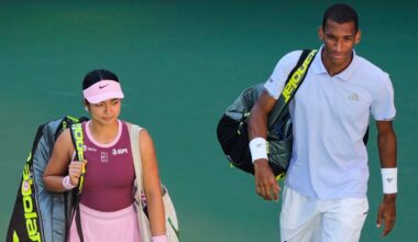 Felix Auger-Aliassime, Alexandra Eala lose in mixed doubles at US Open