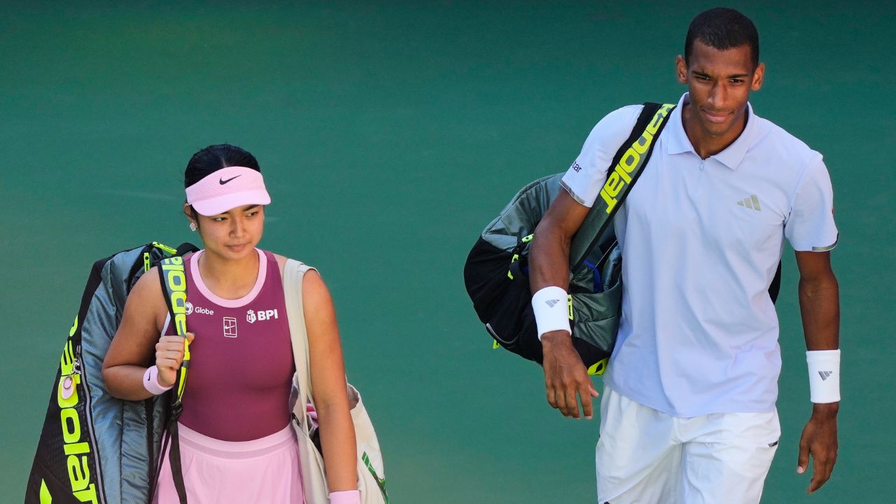 Felix Auger-Aliassime, Alexandra Eala lose in mixed doubles at US Open