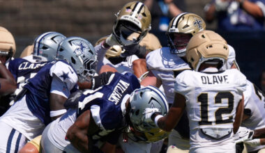 Cowboys, Saints fined $500K apiece by NFL for fights during joint practice