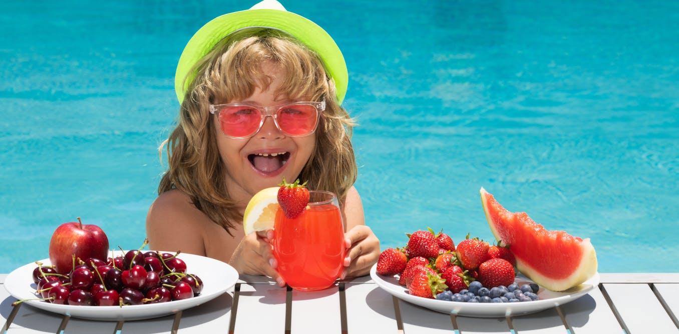 Five foods that can help keep children hydrated during a heatwave