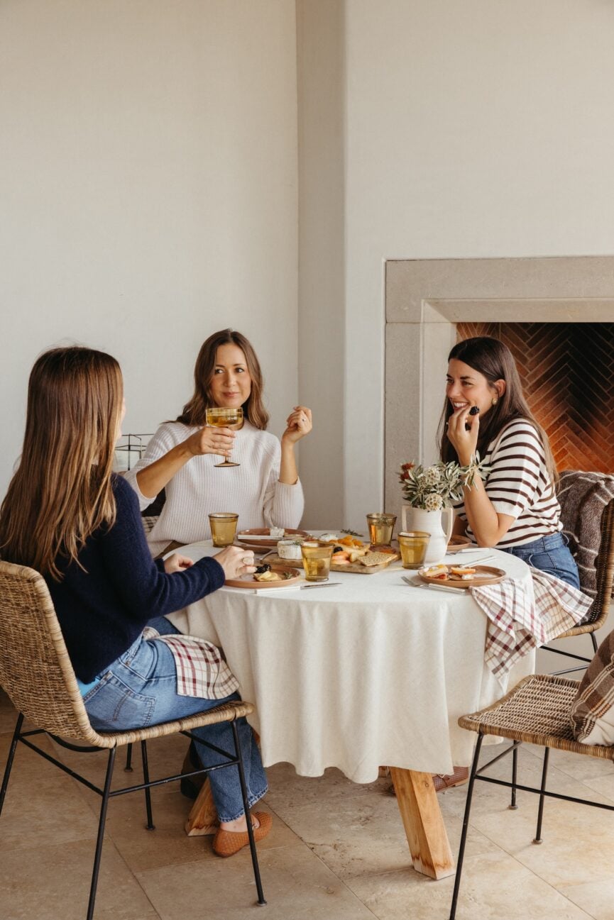 friends fall dinner party_fall health reset