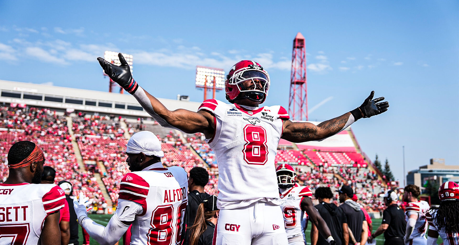 Stamps Thrill In Late Game Win