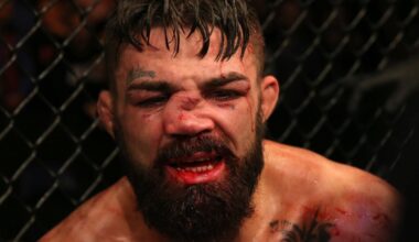 Highlights! Mike Perry suffers gnarly injury during shocking knockout loss to short-notice replacement Brandon Jenkins | Duel Arena 1