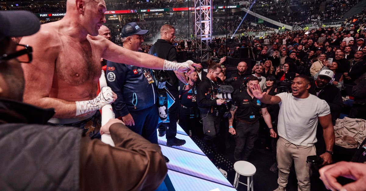 White on Fury vs. Joshua saga