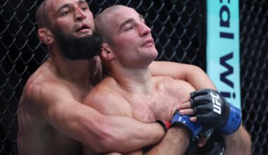 Sean Strickland and Khamzat Chimaev spoiled UFC ‘blood feud’ with bro hugs, handshakes