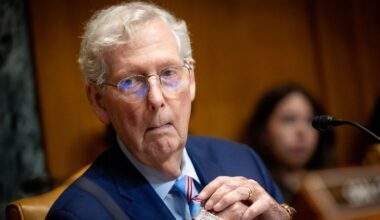 McConnell says he’s been discharged from rehab center and will continue recovery at home