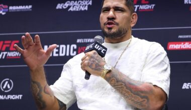 Pereira refuses to wait for Gane vs. Aspinall: ‘I want to fight before’
