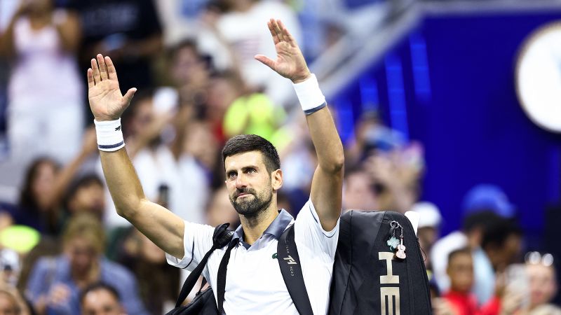 Novak Djokovic loses in opening round of US Open for first time, falling in 5 sets to Mariano Navone