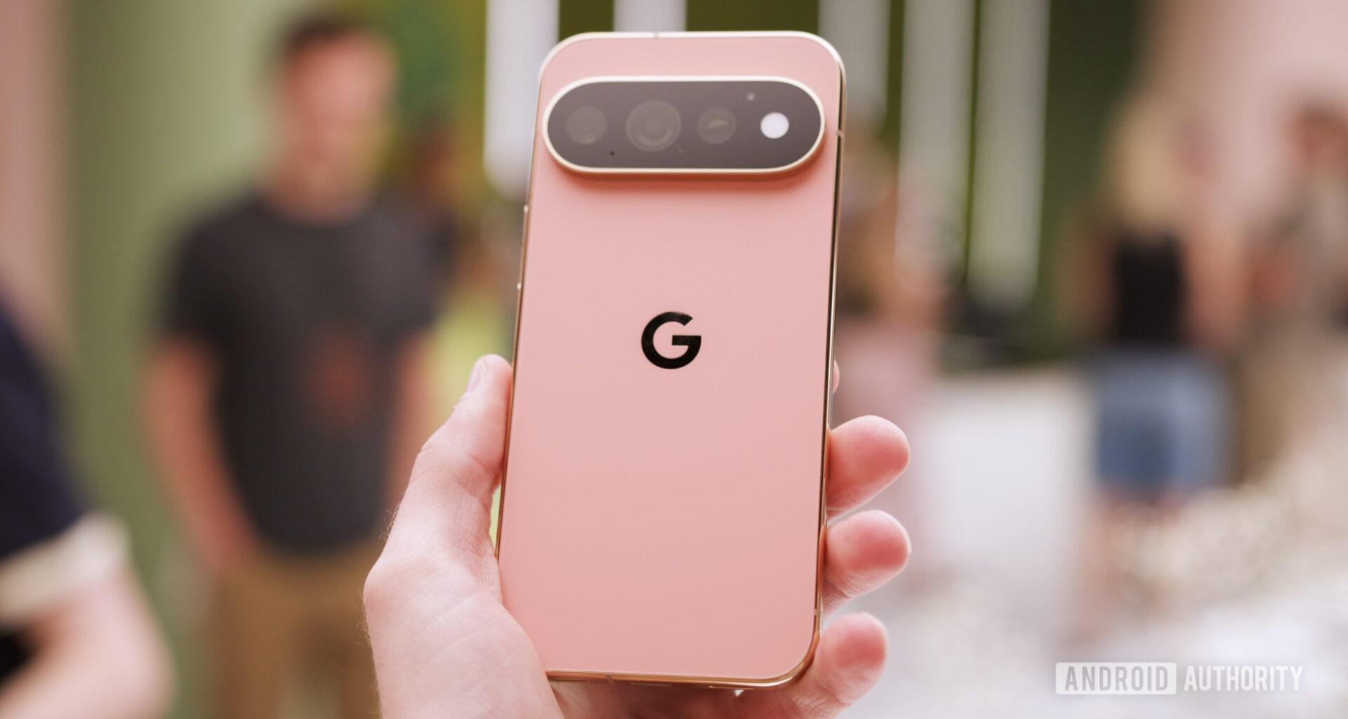 Google Pixel 11 Pro in the Canyon color.
