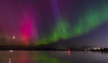 Northern lights are forecast to be visible almost everywhere in Canada this weekend