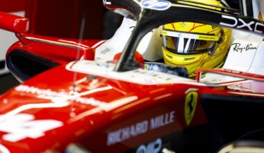 HAMILTON Lewis (gbr), Scuderia Ferrari SF-26, portrait during the Formula 1 Qatar Airways Australian Grand Prix 2026, 1st round of the 2026 Formula One World Championship from March 6 to 8, 2026 on the Albert Park Circuit, in Melbourne, Australia - Photo Julien Delfosse / DPPI