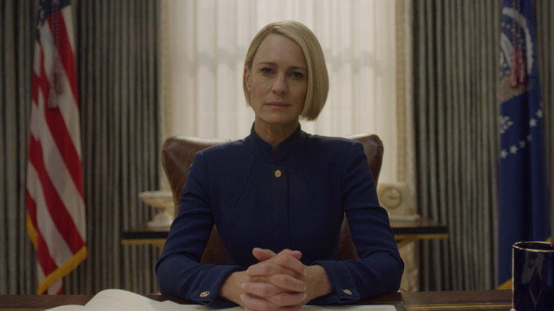 Claire Underwood in the White House in 