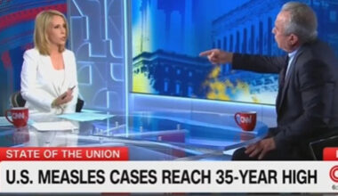 RFK Jr loses temper in angry clash with CNN host over measles and Covid: ‘You want to sit here and attack me?’