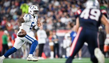 NFL: Colts 13, Patriots 13 – TSN