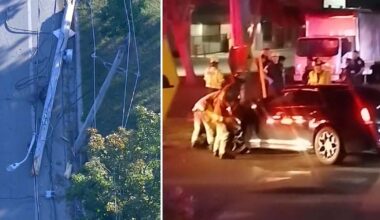 Three hydro poles downed in single-vehicle crash in Brampton, residents say aftermath was ‘immense’ – CP24