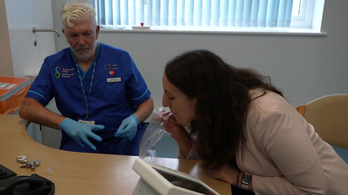Breath test for 'deadliest' cancer trialled in Wrexham