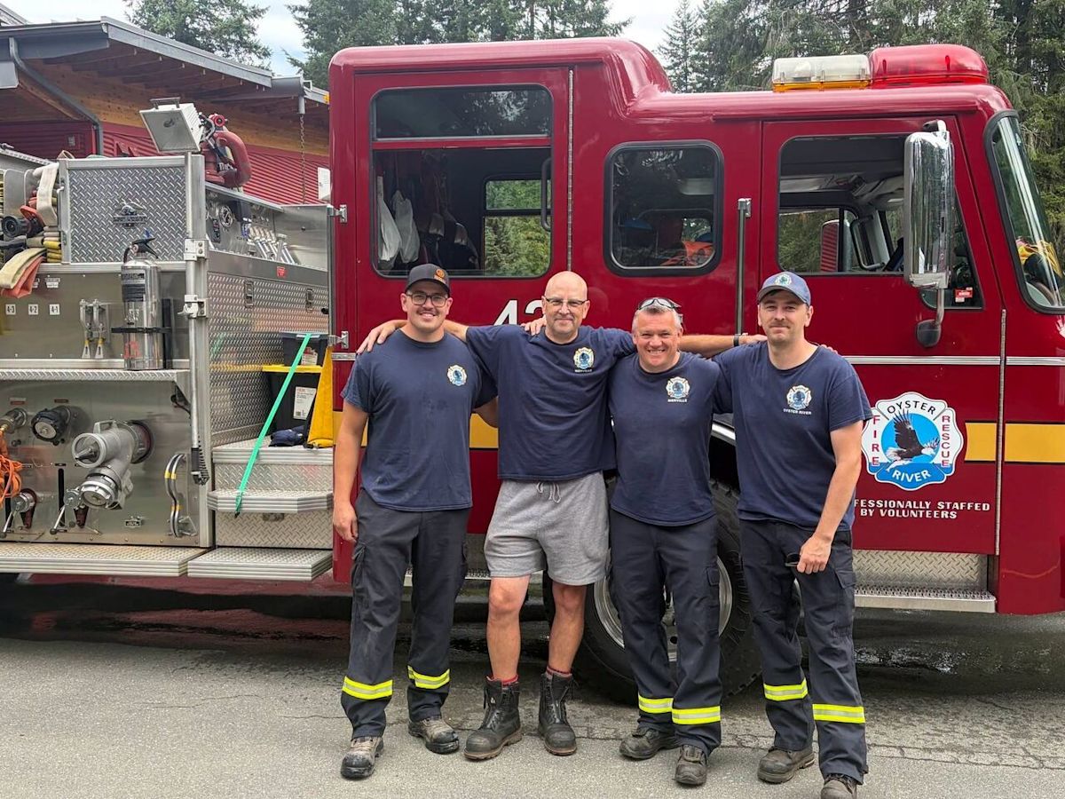 Vancouver Island fire departments send help to fight Interior wildfires