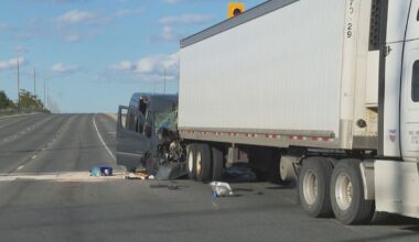Man in his 60s dead after two vehicles collide in Brampton, police say