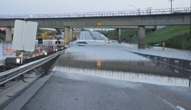 Edmonton Folk Music Festival trucks in sand to thwart city's soggy summer of rain