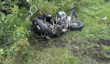 Motorcyclist, 69, dies in collision with pickup truck west of Edmonton: RCMP