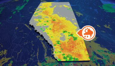 Calgary, southern Alberta face a severe storm, large hail risk Monday