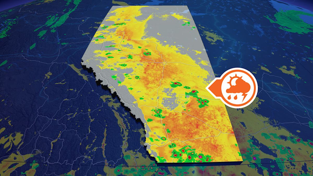 Calgary, southern Alberta face a severe storm, large hail risk Monday