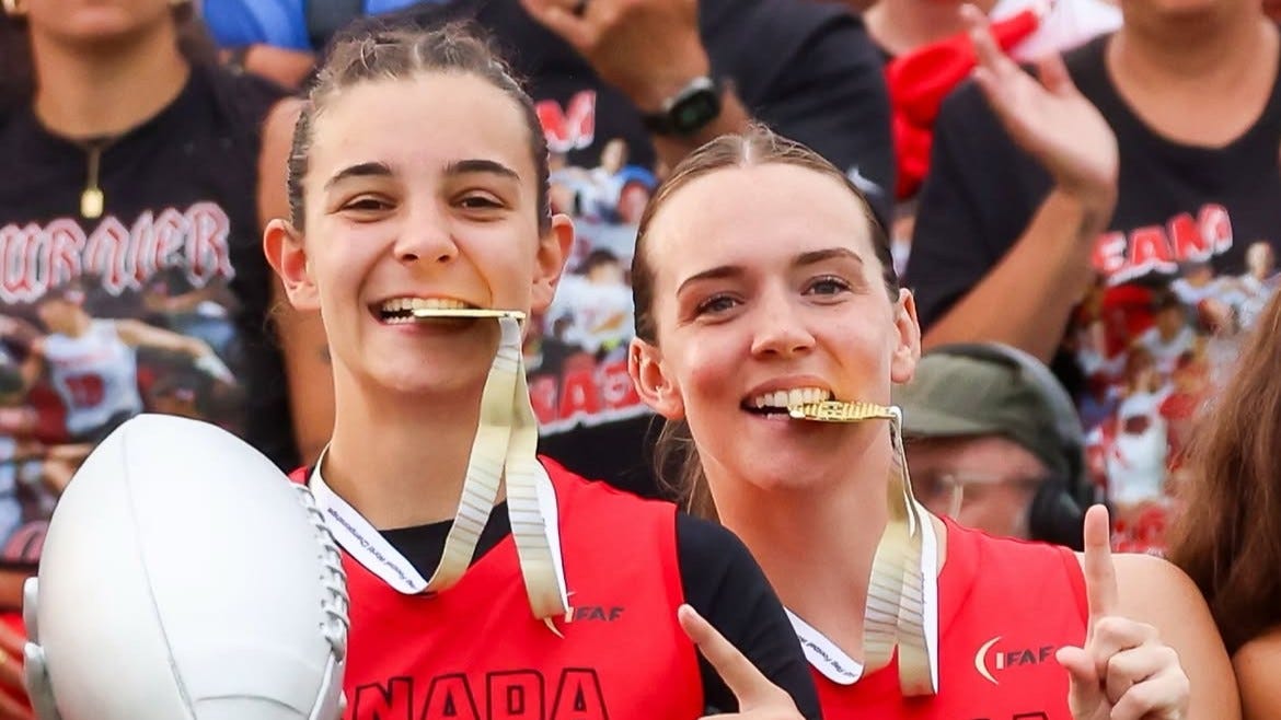 Canada qualifies flag football teams for Los Angeles 2028 Olympics, women earn world championship gold