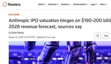 The hyping of Anthropic’s IPO