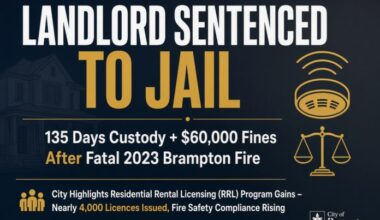 Landlord sentenced to jail after fatal Brampton fire as city highlights RRL program gains