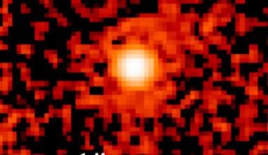 Little red dots may reside in small galaxies with total masses equivalent to around one billion times that of the Sun. Image credit: Zhang et al., doi: 10.1038/s41550-026-02945-z.