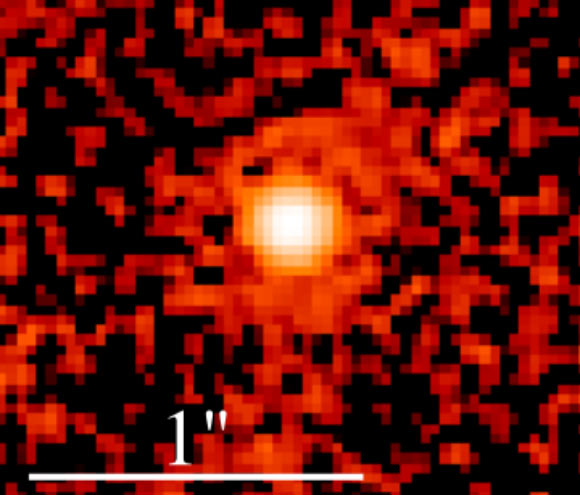 Little red dots may reside in small galaxies with total masses equivalent to around one billion times that of the Sun. Image credit: Zhang et al., doi: 10.1038/s41550-026-02945-z.