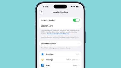 iphone location services