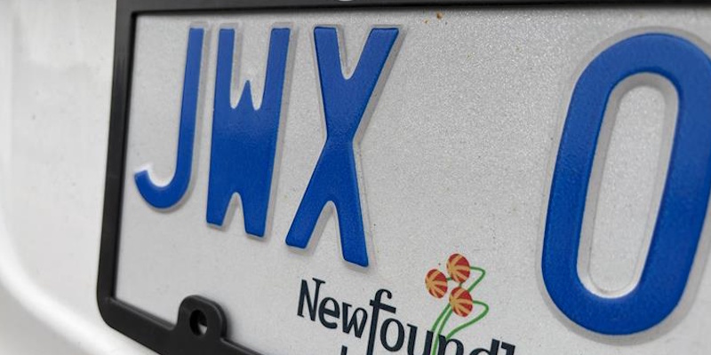 Motor Registration Issuing Final Licence Plates in J Series