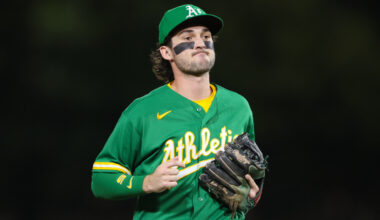 Scoring change helps A's Jacob Wilson extend shortstop-record errorless streak