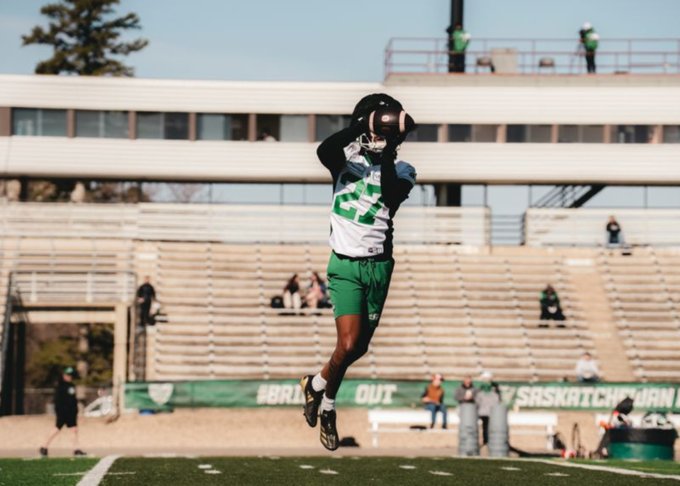 Riders’ James Burgess Jr. hasn’t missed a beat despite long layoff from game action | GX94 Radio - Now That's Country!