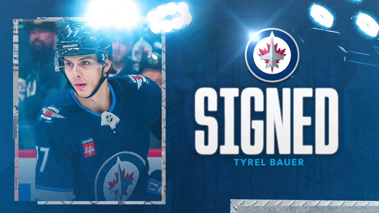 Jets sign defenceman Tyrel Bauer to a two-year contract