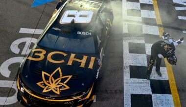 RCR set to honor Kyle Busch with paint scheme featuring iconic celebration