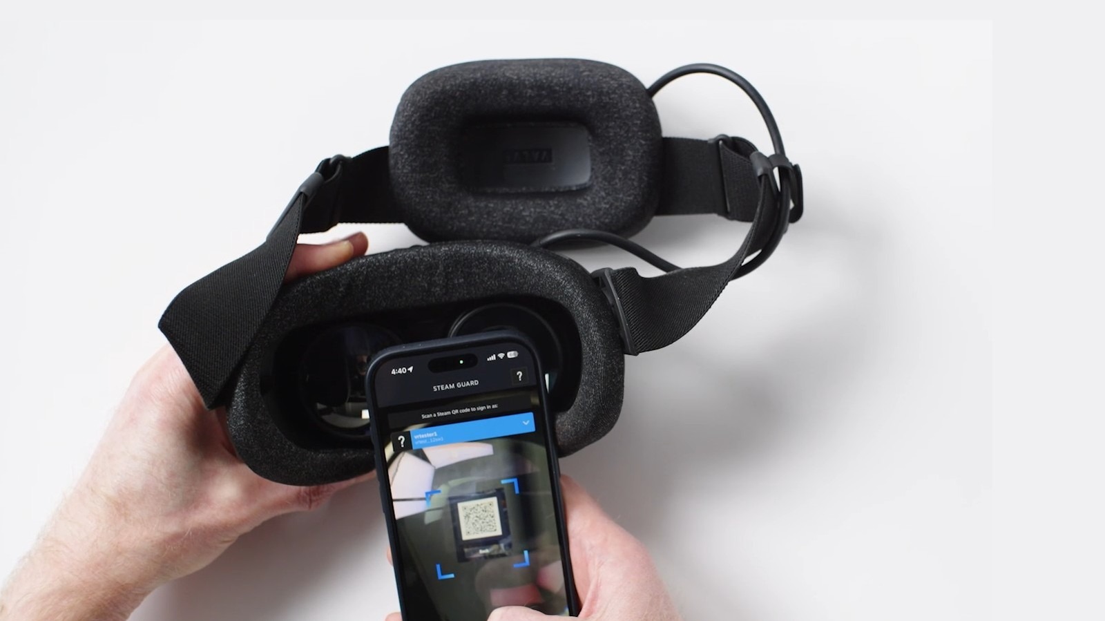 Valve Steam Frame Videos Show How To Wear The Headset, Perfect The Fit And Sign In