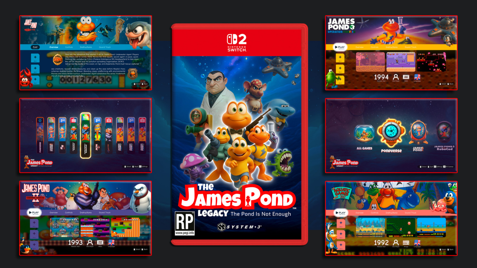 James Pond's Creator Is Not Happy With The Series' Allegedly AI-Generated Legacy Collection