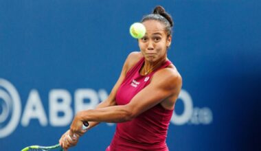 Leylah Fernandez eliminated from National Bank Open, ending Canadian singles hopes