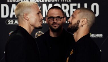 George Liddard vs Dario Morello live results and reactions!