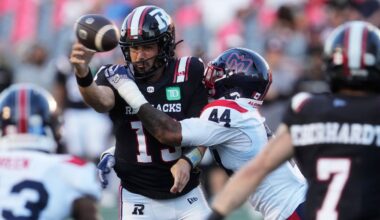 Redblacks one loss away from tying modern-era CFL record for longest losing streak