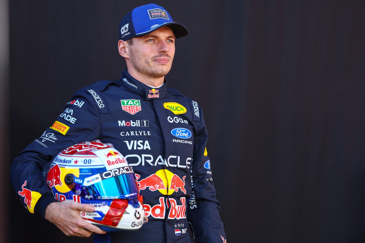 Max Verstappen of the Netherlands and Oracle Red Bull Racing looks on during previews ahead of the F1 Grand Prix of Australia at Albert Park Grand Prix Circuit on March 05, 2026 in Melbourne, Australia. (Photo by Andy Hone/LAT Images) // Getty Images / Red Bull Content Pool //