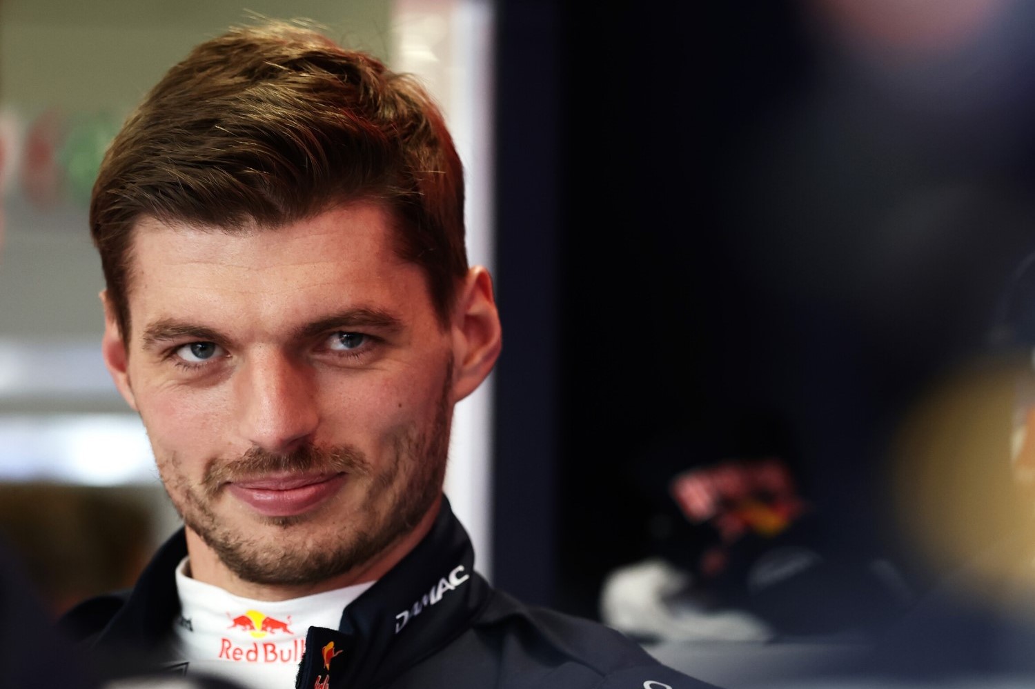 Max Verstappen of the Netherlands and Oracle Red Bull Racing looks on prior to the F1 Grand Prix of Great Britain at Silverstone Circuit on July 05, 2026 in Northampton, England. (Photo by Mark Thompson/Getty Images) // Getty Images / Red Bull Content Pool //