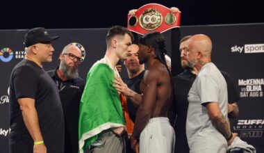 Zuffa Boxing 10 start time -- Aaron McKenna vs. Etinosa Oliha: Fight card, predictions
