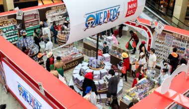 A One Piece pop-up in the shape of a ship is now in Mississauga